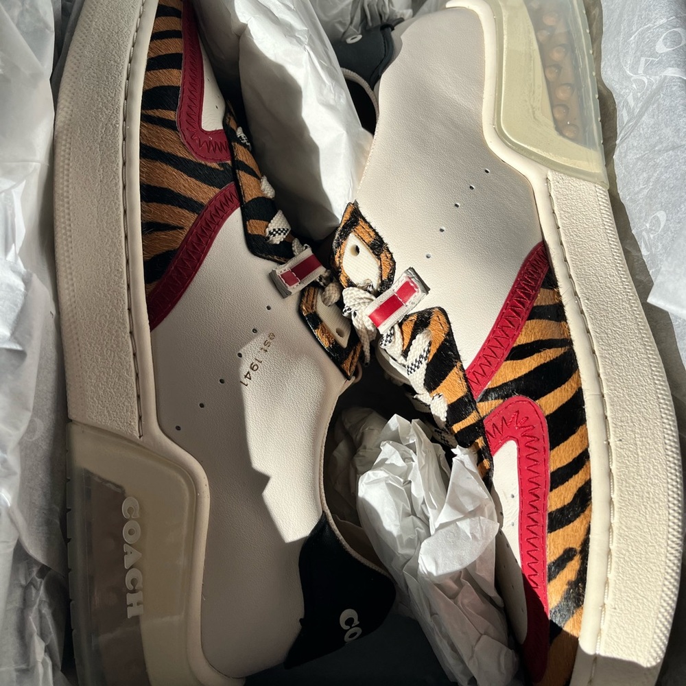 COACH sneakers (as seen on JLo) - Not Used (Size 7.5 B)